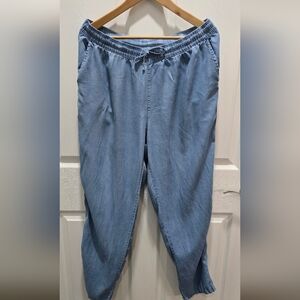 Serra Soft Blue Lyocell Pants